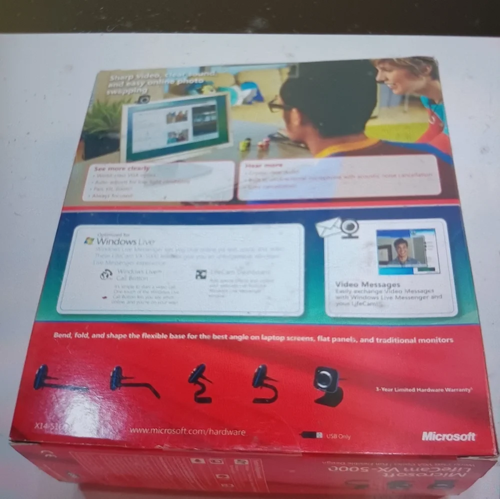 Microsoft life cam VX-5000 new old stock
